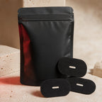 AscendLab Mouth Tape — czarne plastry i opakowanie